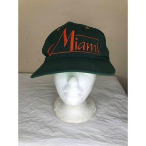 Vintage Miami university Cranes snapback hat cap